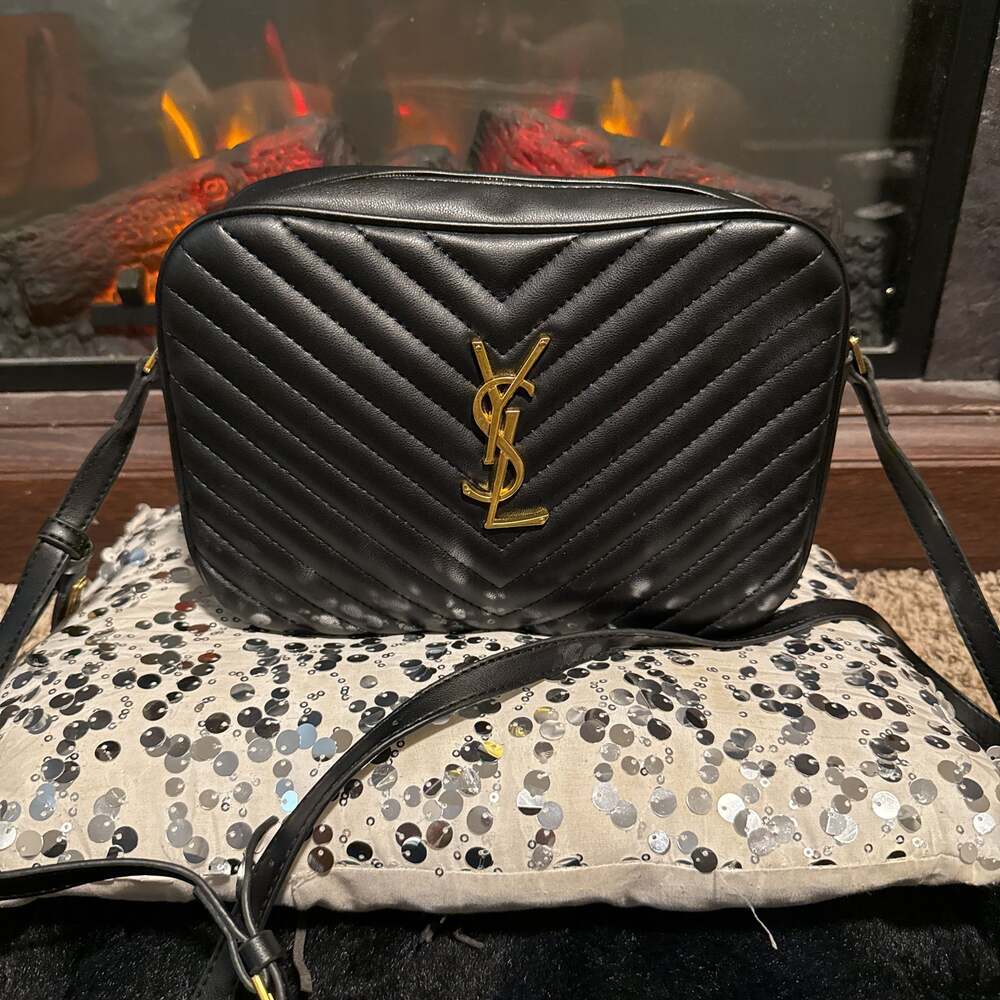 YSL Lou Camera Bag Quilted Leather